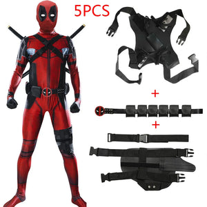 Deadpool Cosplay Bodysuit - Evoluir 99 - Deadpool Stocking