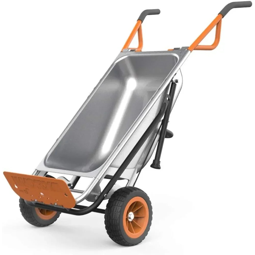 8-in-1 Yard Cart* [ FLAT FREE TIRES ]