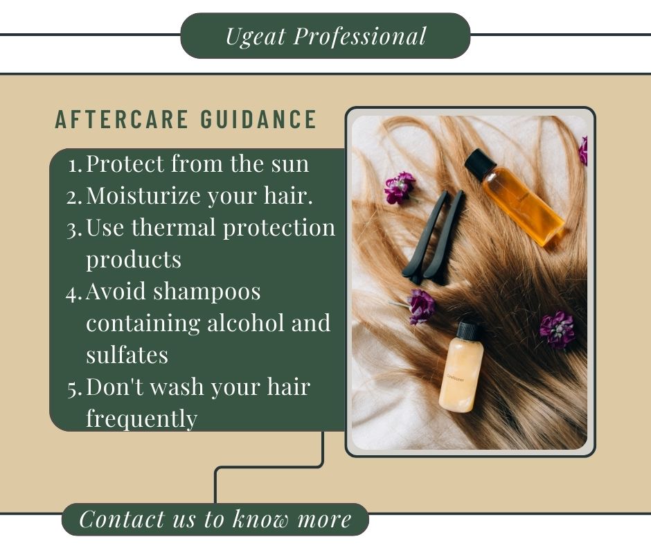 Teach your clients to care for their hair