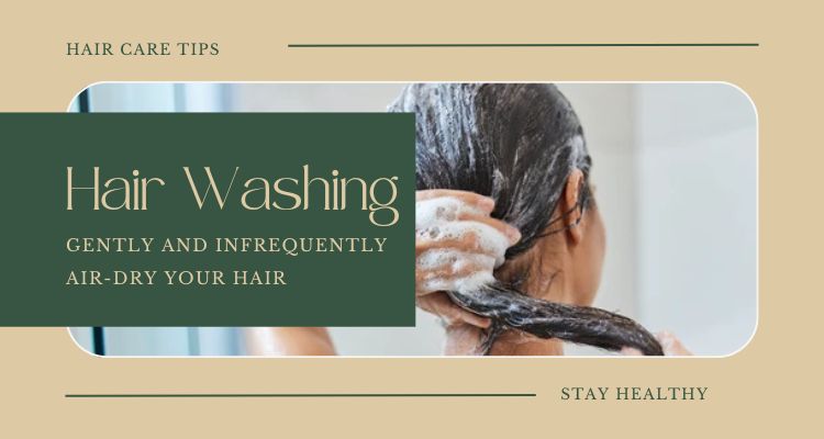 washing hair extensions tips