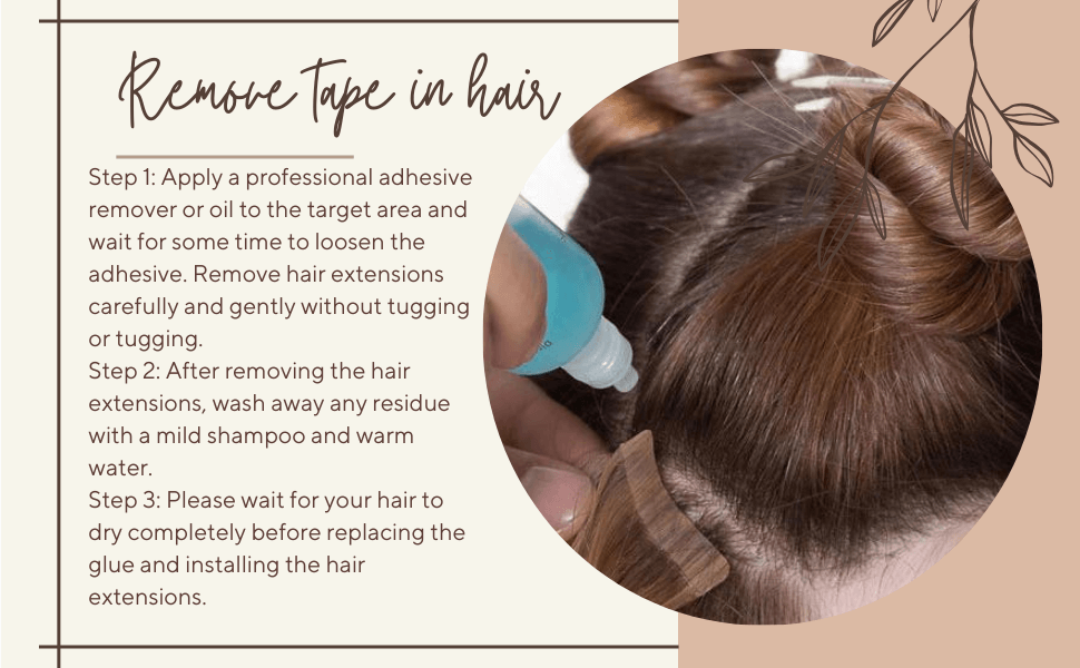 remove tape in hair