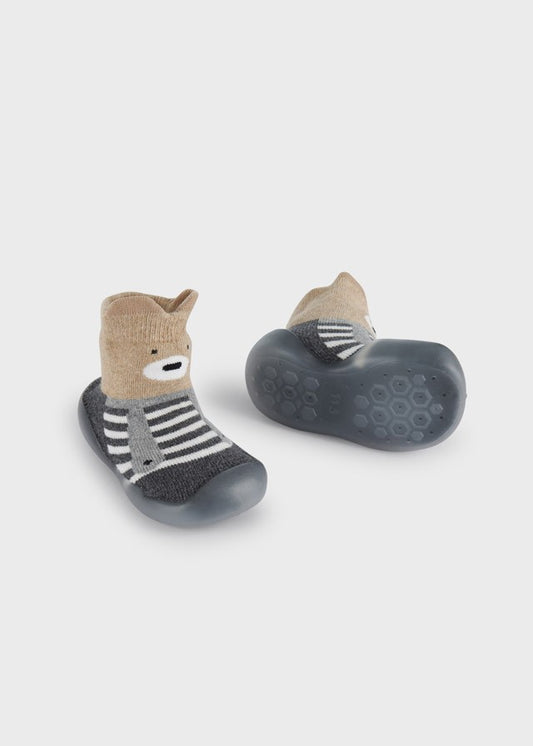 Calzado ergonómico para bebés Attipas Cutie Grey - La Colmena