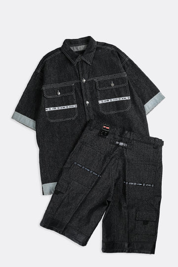 Deadstock Lil' Thug Denim Short Set – Frankie Collective