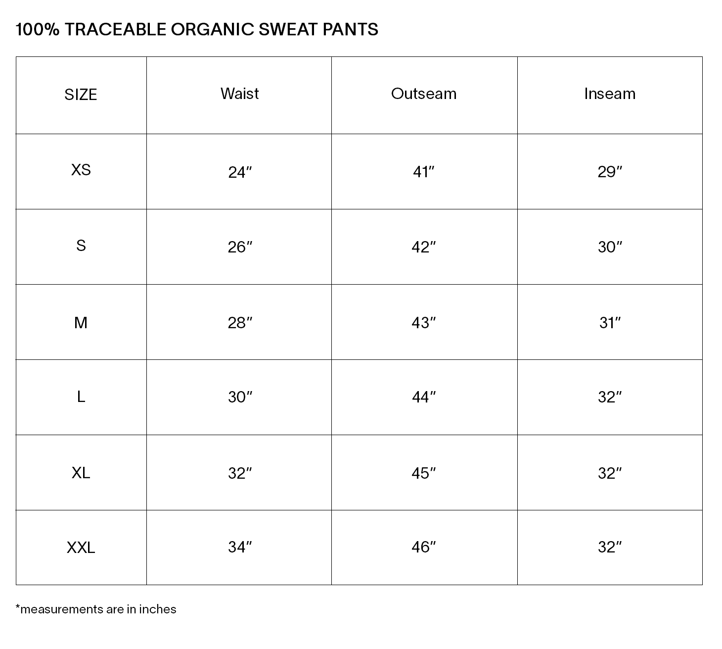 Frankie Collective 100% Organic Cotton Fleece Curve Sweatpant