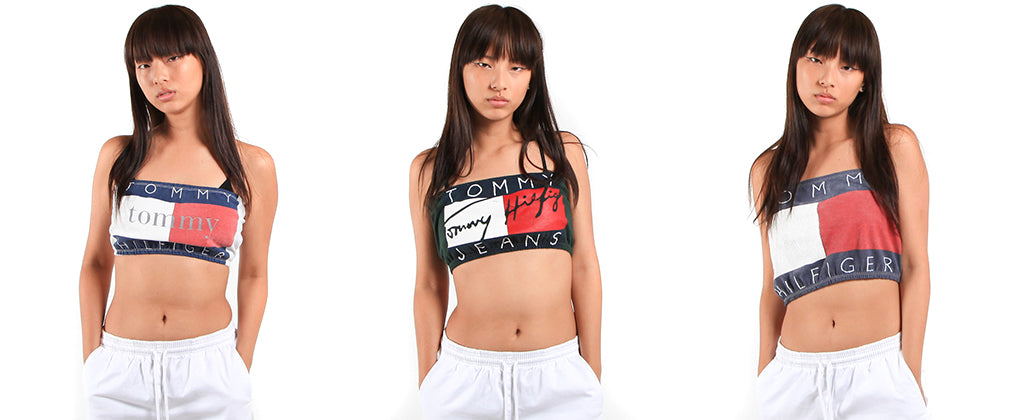 tommy hilfiger crop tank top