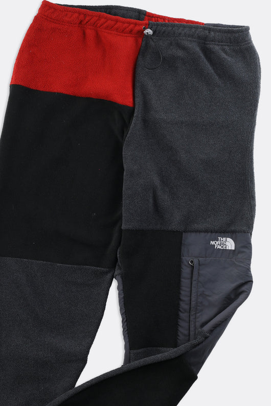 Rework Unisex North Face Patchwork Fleece Pant - XS – Frankie Collective