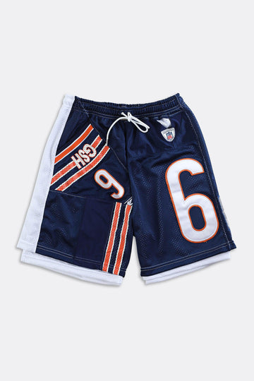 Unisex Rework Bears NFL Jersey Shorts - Women-XS, Men-XXS