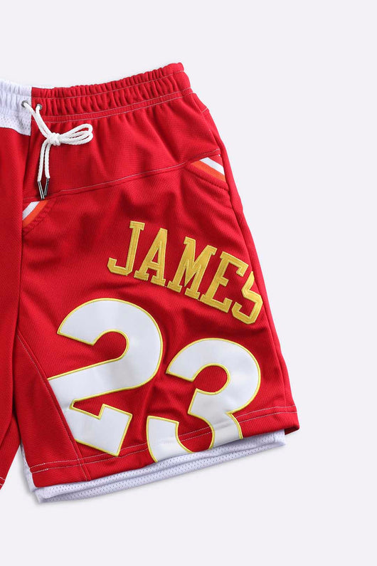 Frankie Collective Rework LeBron James Jersey Shorts 004