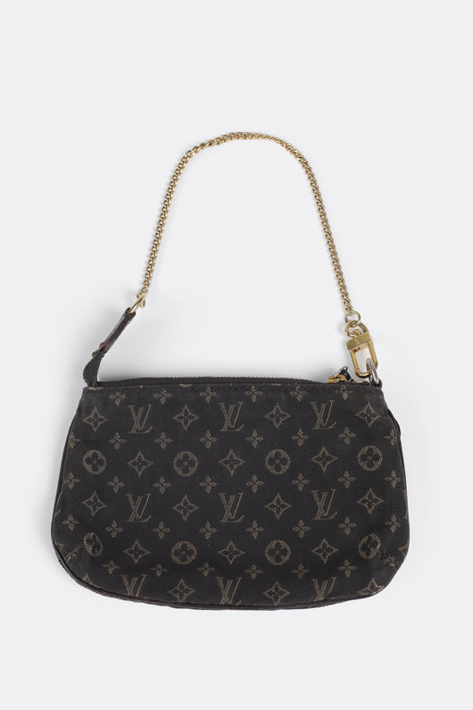 LOUIS VUITTON Authentic Women's Houston Tote Bag Vernis Monogram Black  Leather