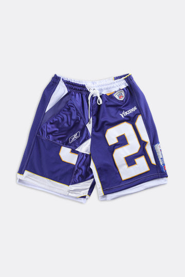 Unisex Rework Bills NFL Jersey Shorts - Women-M, Men-S – Frankie Collective