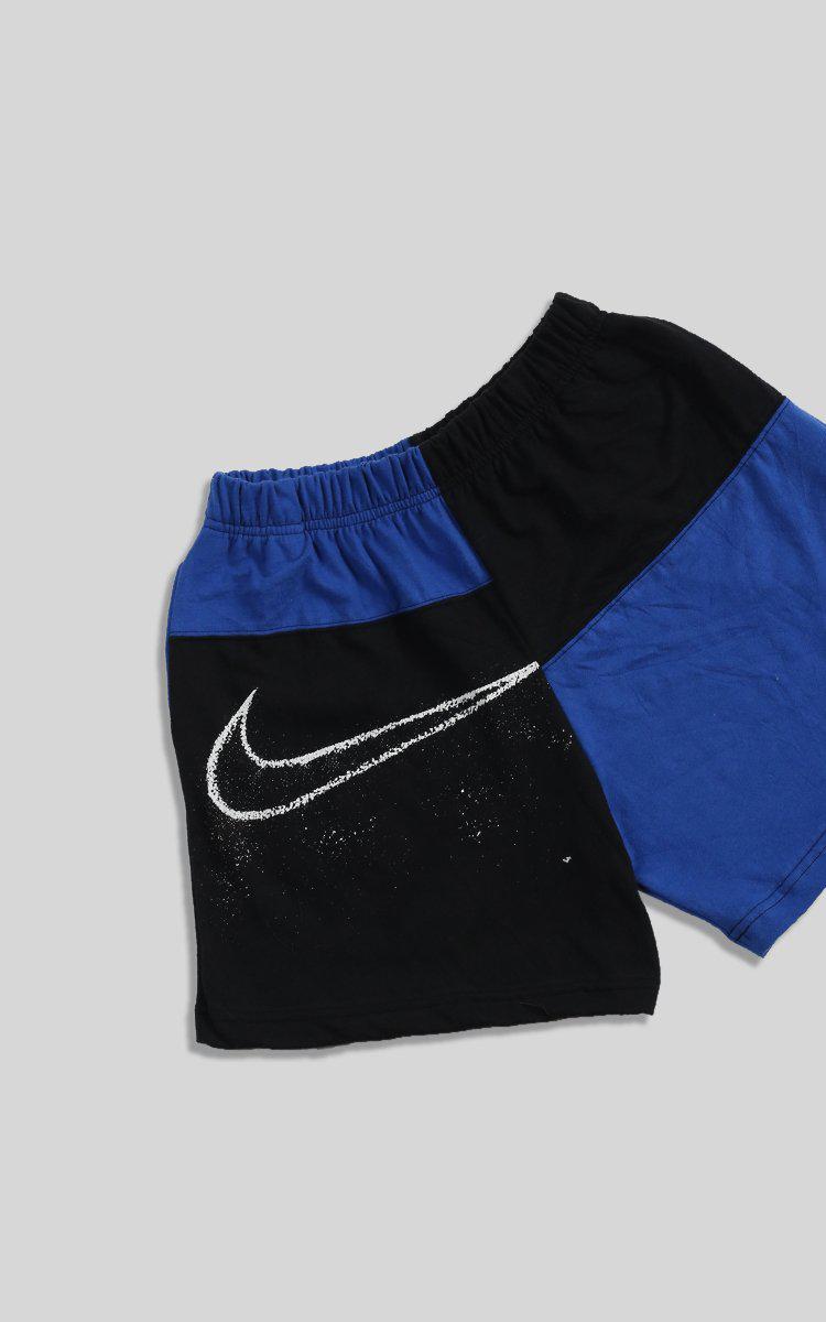 nike patchwork shorts