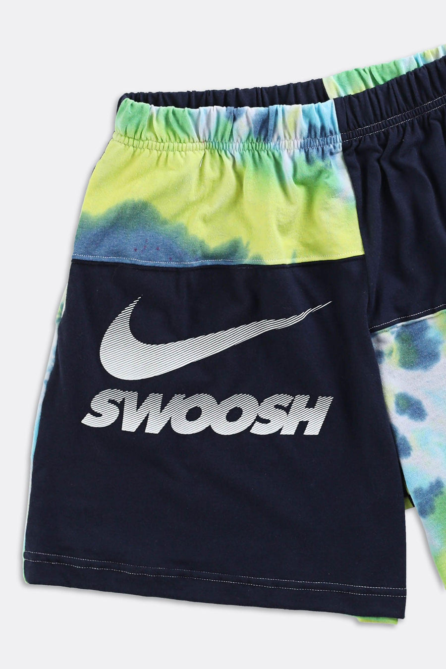 nike patchwork shorts