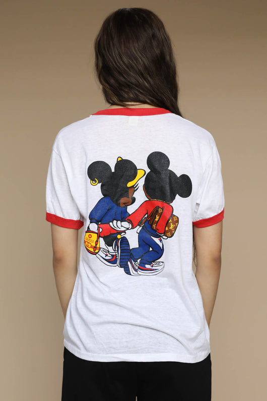 Joint Custody Vintage Mickey Mouse Yo, Baby Yo, Baby T-Shirt