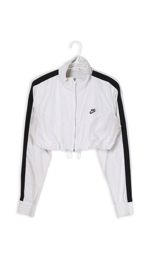 nike crop windbreaker jacket