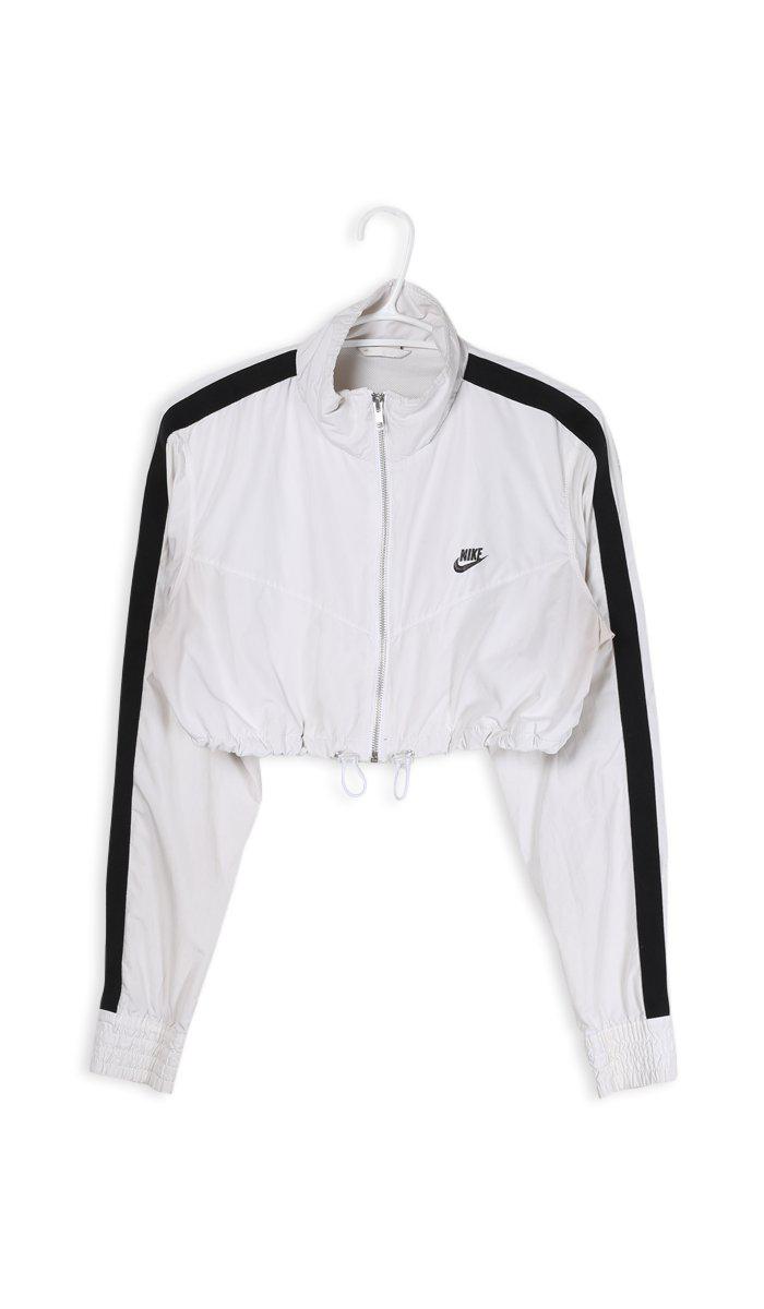 nike cropped windbreaker