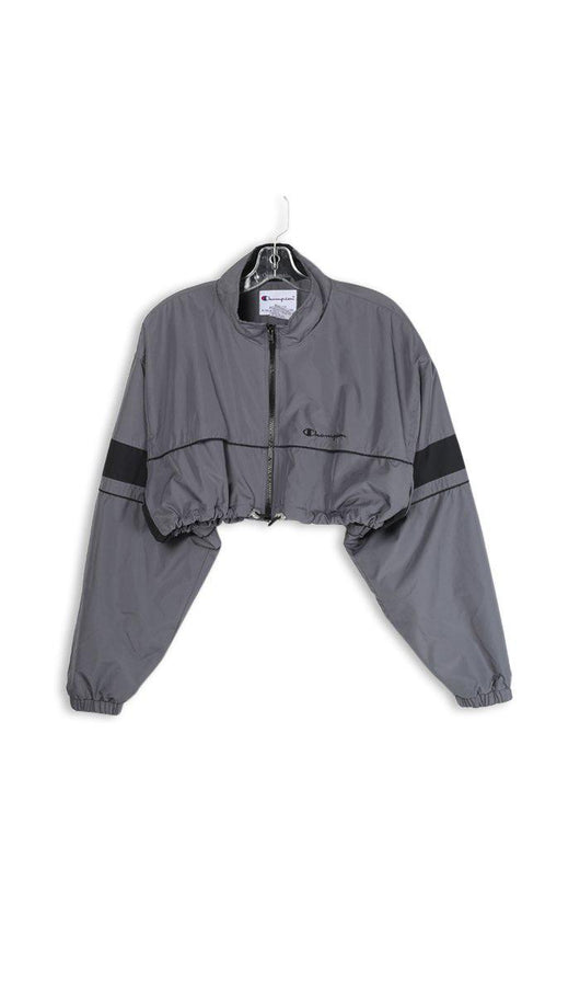 champion cropped windbreaker