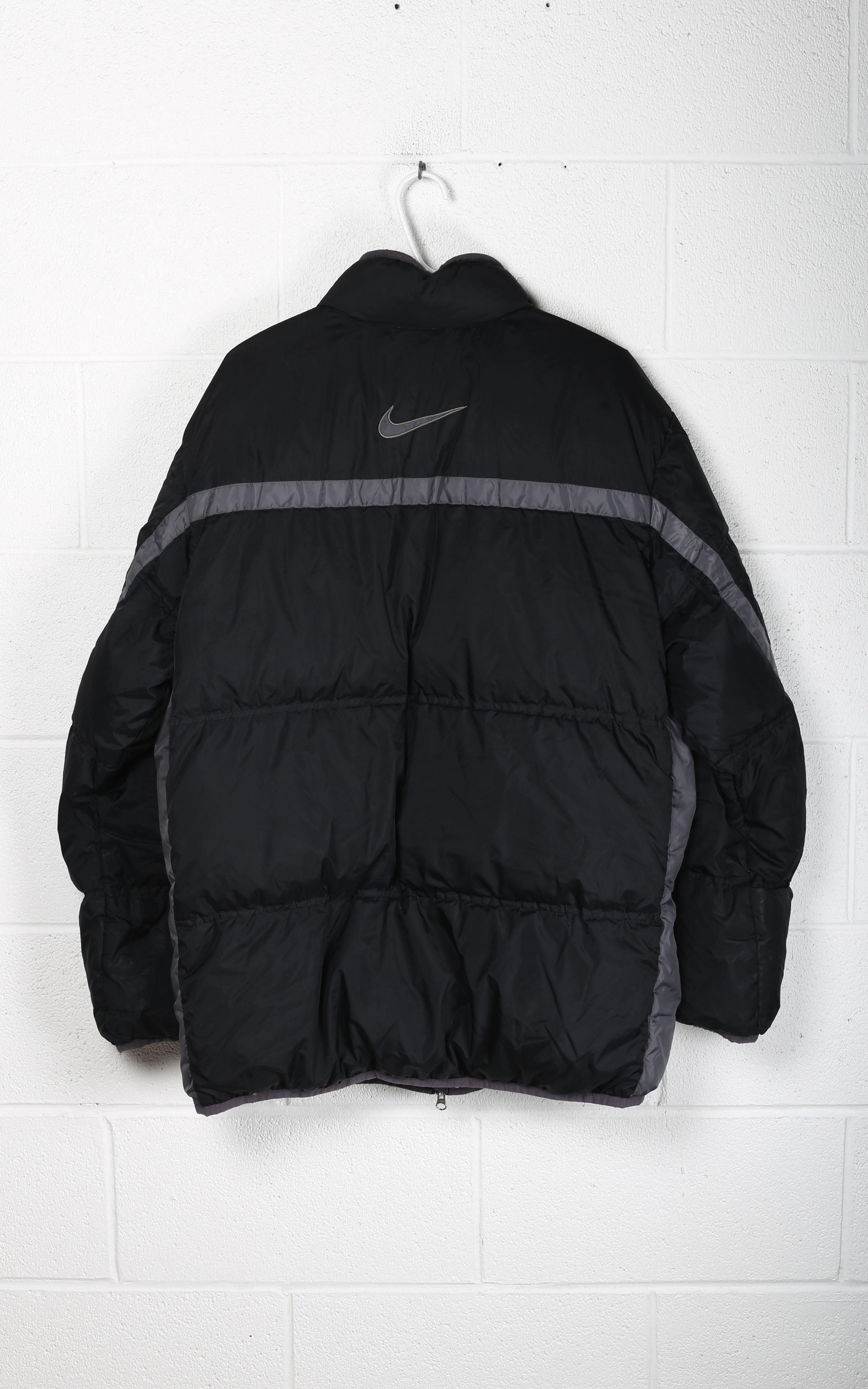 vintage nike puffer coat