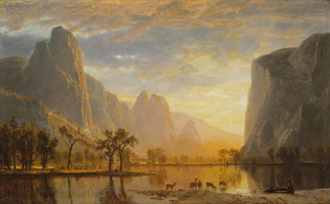 "Valley of the Yosemite" by Albert Bierstadt (1864)