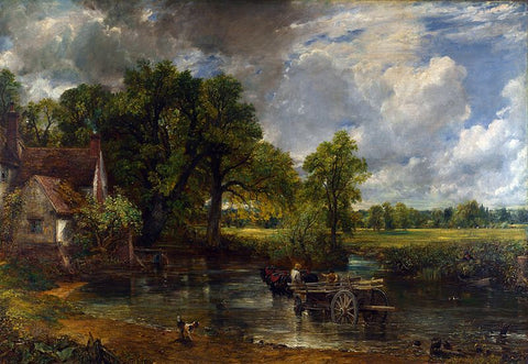 "The Hay Wain" by John Constable (1821)