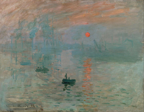 "Impression, Sunrise" by Claude Monet (1872)