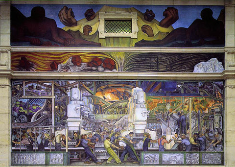 "Detroit Industry Murals" by Diego Rivera (1932-1933)