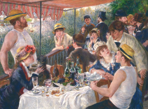 luncheon of the boating party