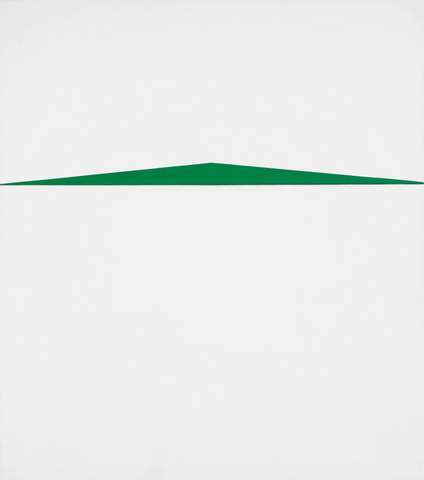 Carmen Herrera - Blanco y Verde, 1959