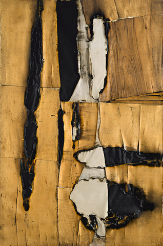 Alberto Burri - Combustione Legno, 1955