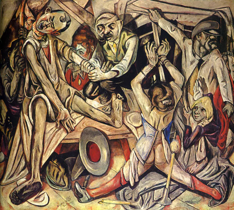 "The Night" (1918-19) by Max Beckmann