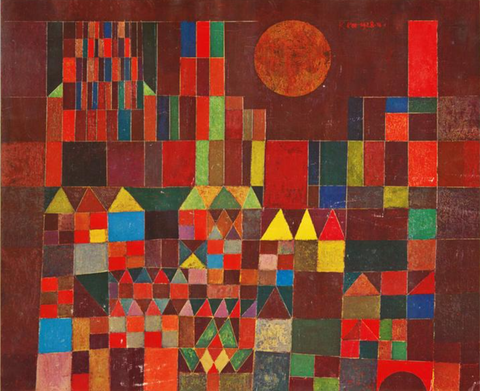 "Castle and Sun" (1928) by Paul Klee