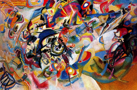 "Composition VII" (1913) by Wassily Kandinsky