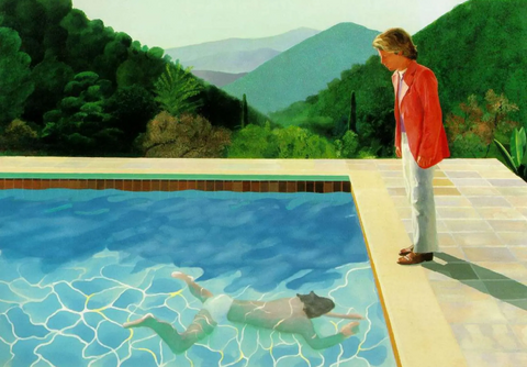 David Hockney’s Portrait of an Artist (Pool with Two Figures)
