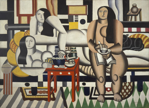 Les Sucriers" (1921) by Fernand Léger