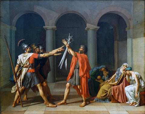 Oath of the Horatii: Jacques-Louis David