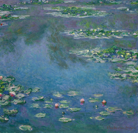 "Water Lilies" series by Claude Monet (1897-1926)