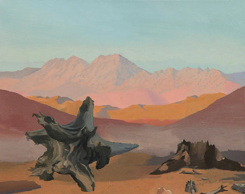Exposure, Robert Mullenix, 2021, oil on canvas, 16 x 20 in. / 40.64 x 50.8 cm.