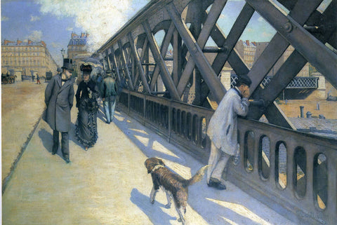 Gustave Caillebotte (1876) Le Pont de l'Europe