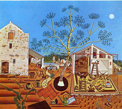 The Farm (1922) Joan Miró