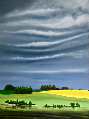 Untitled, Jeremy Hubball, 2022, oil on canvas, 24 x 18 in. / 60.96 x 45.72 cm.