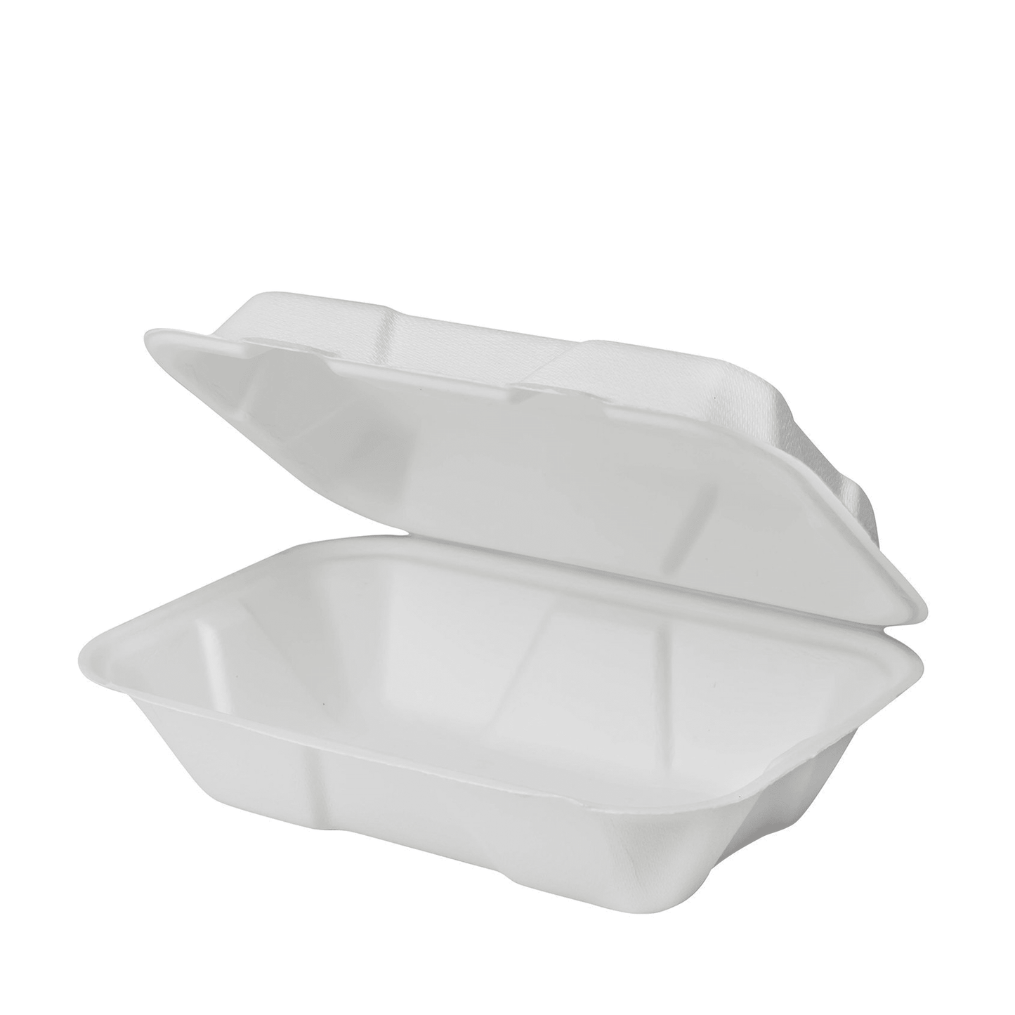 Extra Large Biodegradable Take Out Boxes - Karat 9x9 Bagasse Container