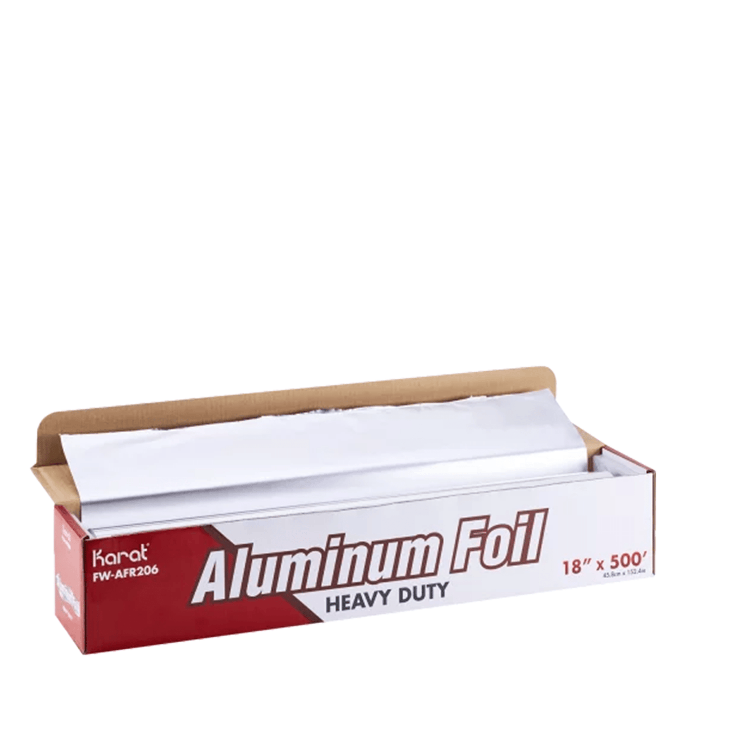 Karat 18 x 1000' Heavy Duty Aluminum Foil Roll - 1 Roll