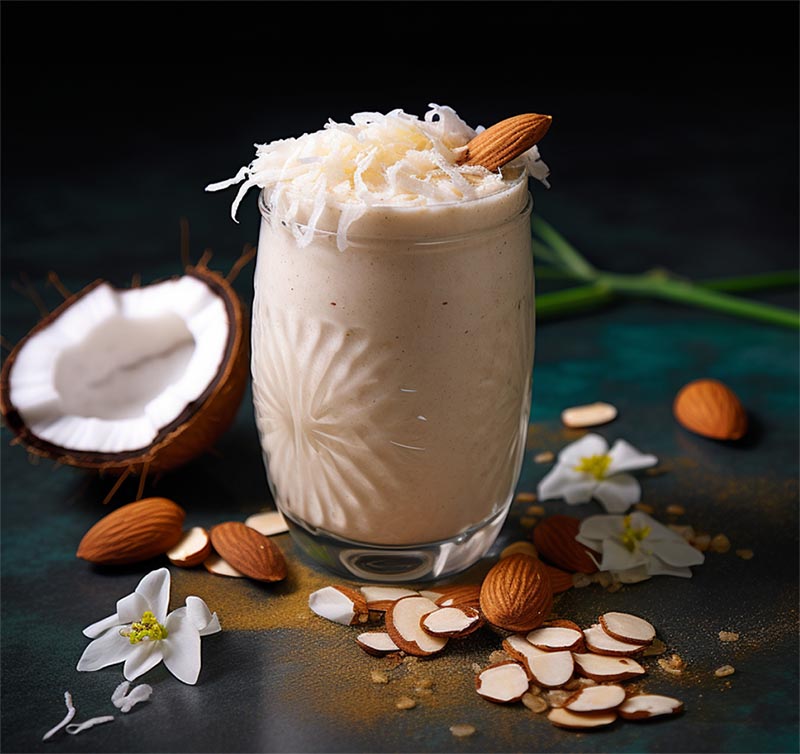 Almond Joy Latte Smoothie