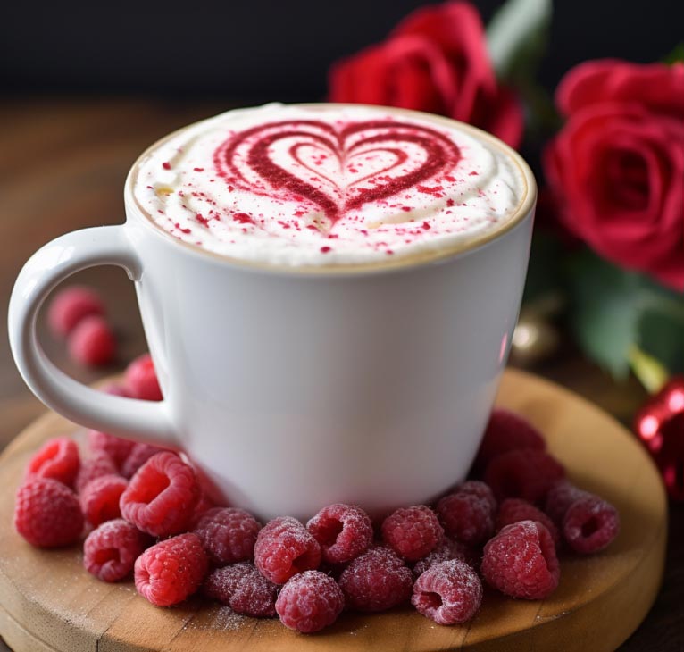 Be Mine Raspberry White Mocha