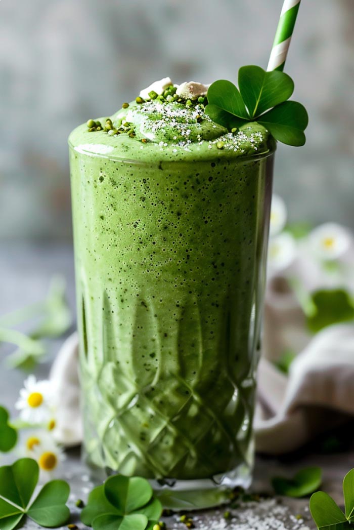 Luck of the Irish Shamrock Milkshake