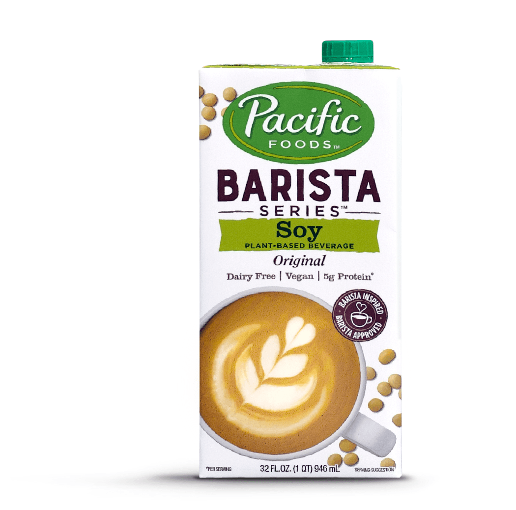 Pacific Foods Barista Series Soy Milk - 12 cartons