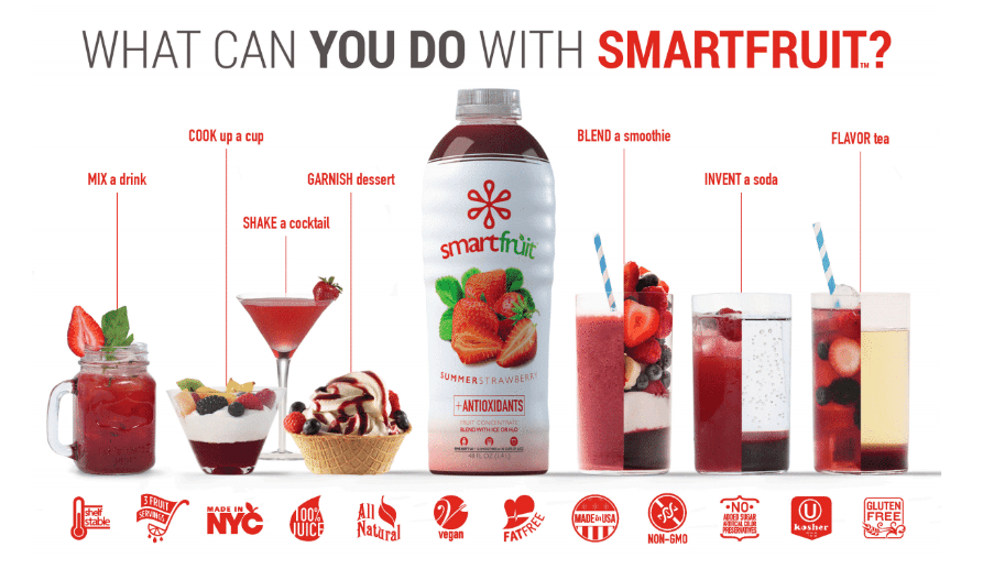 Smartfruit Fruit Puree (Mixed Case)