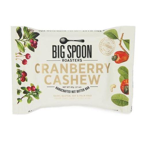 Big Spoon Roasters Cranberry Cashew Nut Butter Bars