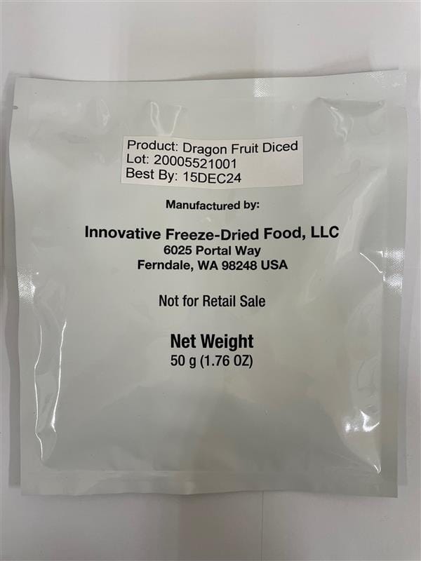 Innovative Freeze Dried Fruits - Dragon Fruit