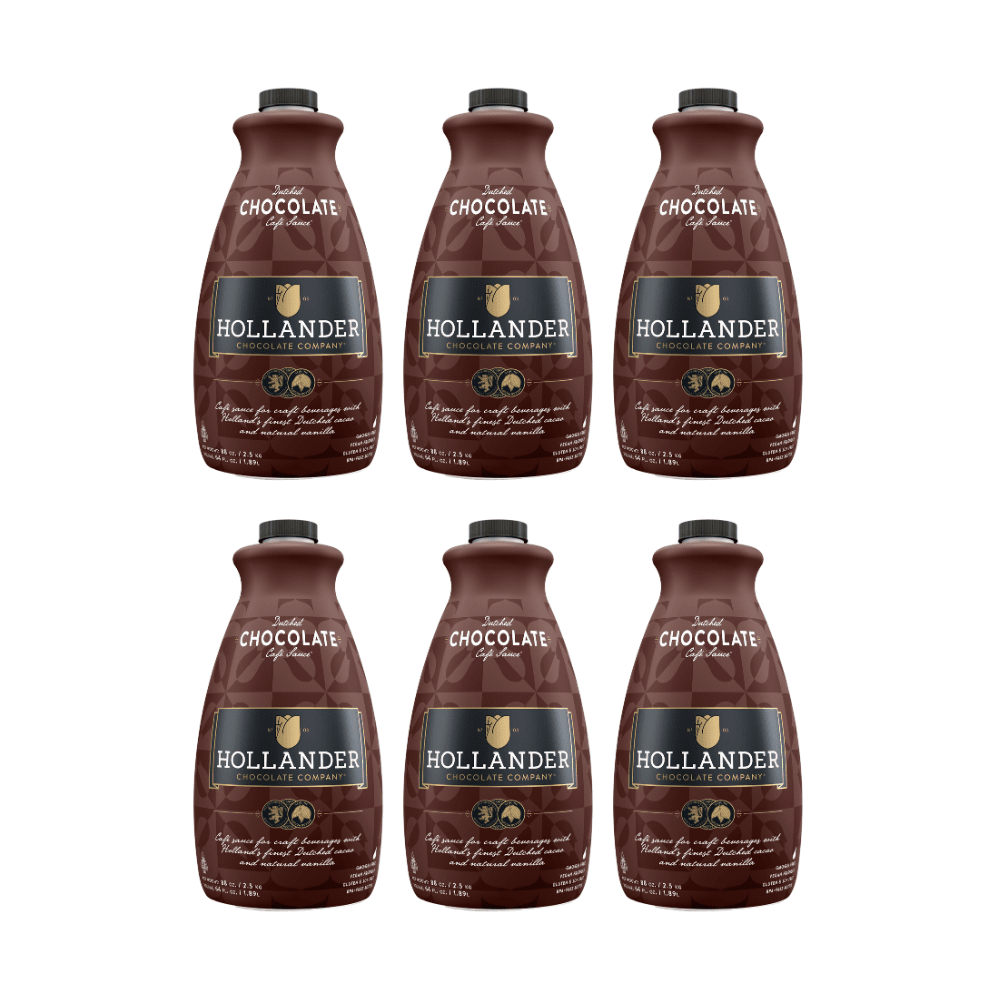 Hollander Chocolate Sweet Ground Dutched Chocolate Sauce