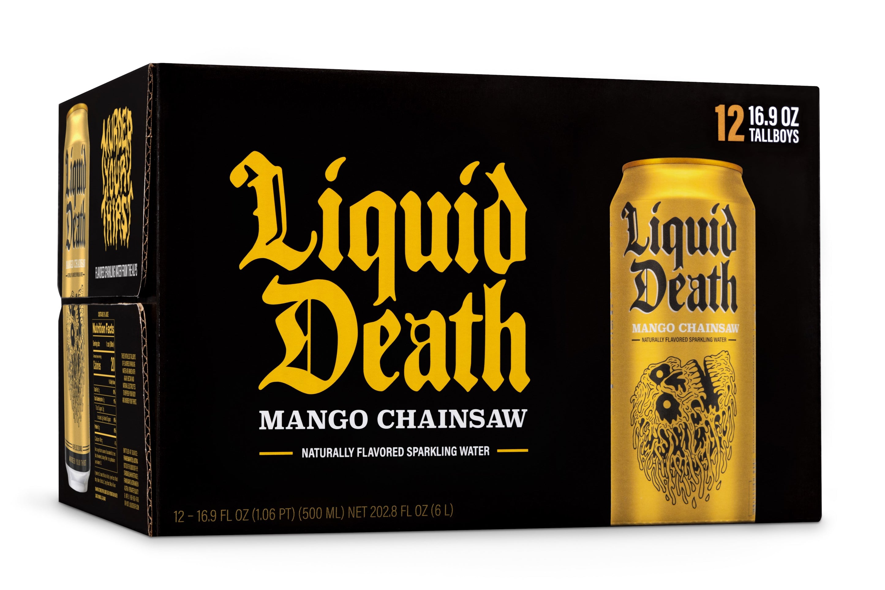 liquid death sparkling water